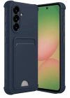 Mey İthalat®  Samsung Galaxy A56 Kılıf Kelvin Kartvizitli Silikon - Lacivert