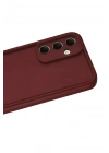 Mey İthalat®  Samsung Galaxy A56 Kılıf Viera Silikon - Bordo