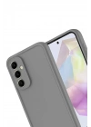 Mey İthalat®  Samsung Galaxy A56 Kılıf Viera Silikon - Gri