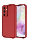 Mey İthalat®  Samsung Galaxy A56 Kılıf Viera Silikon - Kırmızı