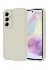 Mey İthalat®  Samsung Galaxy A56 Kılıf Viera Silikon - Krem