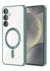 Mey İthalat®  Samsung Galaxy A56 Kross Magneticsafe Kapak - Koyu Yeşil