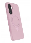 Mey İthalat®  Samsung Galaxy A56 Regal Magsafe Standlı Kapak - Açık Pembe