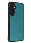 Mey İthalat®  Samsung Galaxy A57 5G Aras Deri Kapak - Açık Yeşil