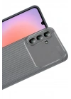 Mey İthalat®  Samsung Galaxy A57 5G Auto Focus Karbon Kapak - Gri