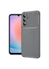 Mey İthalat®  Samsung Galaxy A57 5G Auto Focus Karbon Kapak - Gri