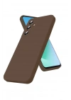 Mey İthalat®  Samsung Galaxy A57 5G First Silikon - Kahverengi