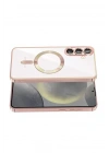 Mey İthalat®  Samsung Galaxy A57 5G Kross Magneticsafe Kapak - Rose