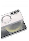Mey İthalat®  Samsung Galaxy A57 5G Kross Magneticsafe Kapak - Titan Gri