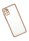 Mey İthalat®  Samsung Galaxy A71 Kılıf Montreal Silikon Kapak - Pembe