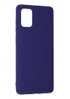 Mey İthalat®  Samsung Galaxy A71 Kılıf Nano içi Kadife Silikon - Mor