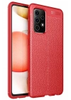 Mey İthalat®  Samsung Galaxy A72 Kılıf Auto Focus Kapak - Kırmızı