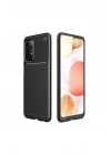Mey İthalat®  Samsung Galaxy A72 Kılıf Auto Focus Karbon Kapak - Siyah