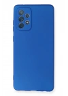 Mey İthalat®  Samsung Galaxy A72 Kılıf First Silikon - Mavi