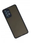 Mey İthalat®  Samsung Galaxy A72 Kılıf Montreal Silikon Kapak - Lacivert