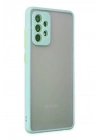 Mey İthalat®  Samsung Galaxy A72 Kılıf Montreal Silikon Kapak - Turkuaz