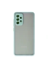 Mey İthalat®  Samsung Galaxy A72 Kılıf Montreal Silikon Kapak - Turkuaz