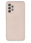 Mey İthalat®  Samsung Galaxy A72 Kılıf Nano içi Kadife Silikon - Pudra