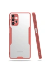 Mey İthalat®  Samsung Galaxy A72 Kılıf Platin Silikon - Pembe
