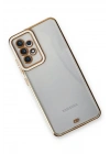 Mey İthalat®  Samsung Galaxy A73 5G Kılıf Liva Lens Silikon - Beyaz