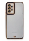 Mey İthalat®  Samsung Galaxy A73 5G Kılıf Liva Lens Silikon - Mavi