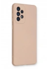Mey İthalat®  Samsung Galaxy A73 5G Kılıf Nano içi Kadife Silikon - Pudra