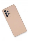 Mey İthalat®  Samsung Galaxy A73 5G Kılıf Nano içi Kadife Silikon - Pudra