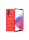 Mey İthalat®  Samsung Galaxy A73 5G Kılıf Optimum Silikon - Kırmızı