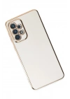 Mey İthalat®  Samsung Galaxy A73 5G Kılıf Volet Silikon - Beyaz