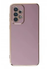 Mey İthalat®  Samsung Galaxy A73 5G Kılıf Volet Silikon - Mor