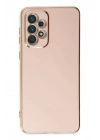 Mey İthalat®  Samsung Galaxy A73 5G Kılıf Volet Silikon - Pembe