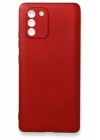 Mey İthalat®  Samsung Galaxy A91 / S10 Lite Kılıf First Silikon - Bordo