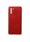Mey İthalat®  Samsung Galaxy A91 / S10 Lite Kılıf First Silikon - Bordo