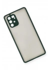 Mey İthalat®  Samsung Galaxy A91 / S10 Lite Kılıf Montreal Silikon Kapak - Yeşil