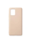 Mey İthalat®  Samsung Galaxy A91 / S10 Lite Kılıf Nano içi Kadife Silikon - Pudra