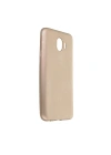 Mey İthalat®  Samsung Galaxy J4 Kılıf First Silikon - Gold