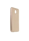 Mey İthalat®  Samsung Galaxy J4 Kılıf First Silikon - Gold