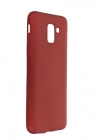 Mey İthalat®  Samsung Galaxy J6 Kılıf First Silikon - Bordo