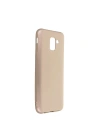 Mey İthalat®  Samsung Galaxy J6 Kılıf First Silikon - Gold