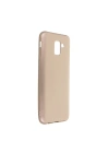 Mey İthalat®  Samsung Galaxy J6 Kılıf First Silikon - Gold