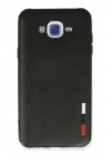 Mey İthalat®  Samsung Galaxy J7 Kılıf Loop Deri Silikon - Siyah