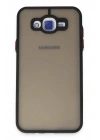 Mey İthalat®  Samsung Galaxy J7 Kılıf Montreal Silikon Kapak - Siyah