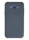 Mey İthalat®  Samsung Galaxy J7 Kılıf Nano içi Kadife Silikon - Gri