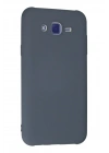 Mey İthalat®  Samsung Galaxy J7 Kılıf Nano içi Kadife Silikon - Gri
