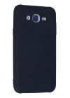 Mey İthalat®  Samsung Galaxy J7 Kılıf Nano içi Kadife Silikon - Lacivert