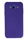 Mey İthalat®  Samsung Galaxy J7 Kılıf Nano içi Kadife Silikon - Mor