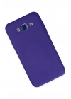 Mey İthalat®  Samsung Galaxy J7 Kılıf Nano içi Kadife Silikon - Mor