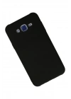 Mey İthalat®  Samsung Galaxy J7 Kılıf Nano içi Kadife Silikon - Siyah