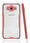 Mey İthalat®  Samsung Galaxy J7 Kılıf Platin Silikon - Pembe