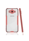 Mey İthalat®  Samsung Galaxy J7 Kılıf Platin Silikon - Pembe